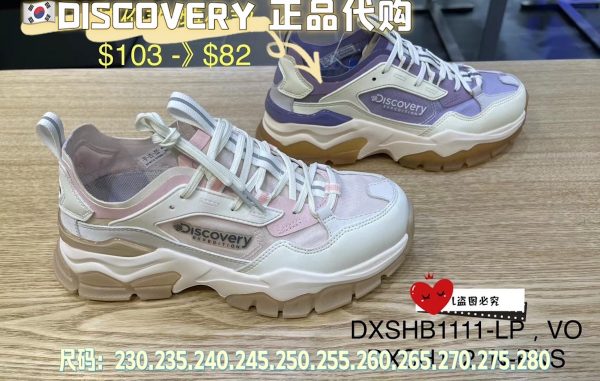 韩国代购 #DISCOVERY增高老爹鞋5